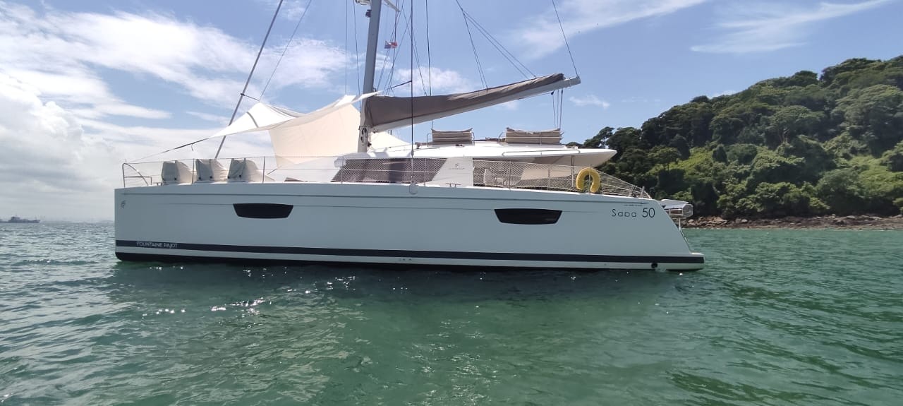 Used Sail Catamaran for Sale 2016 Saba 50 